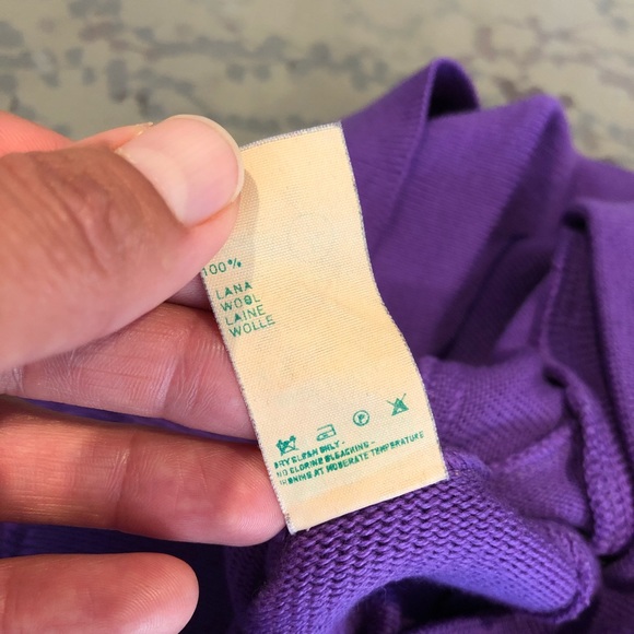 Versace Made in Italy Scoop Neck Sweater - Picture 4 of 5